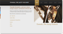 Desktop Screenshot of jazzyviolinist.com